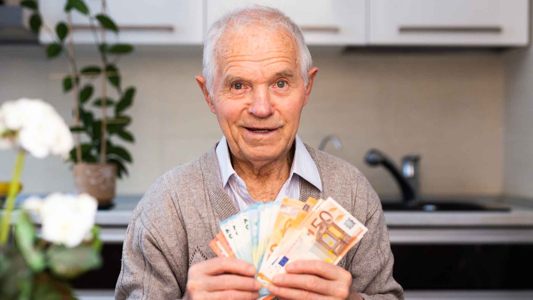 Un pensionista de la Seguridad Social