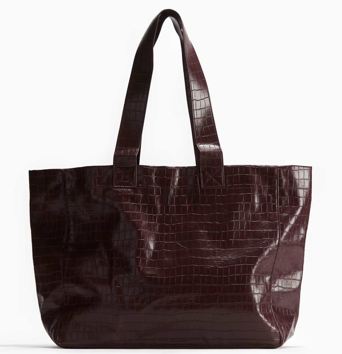 Bolsa shopper revestida de H&M