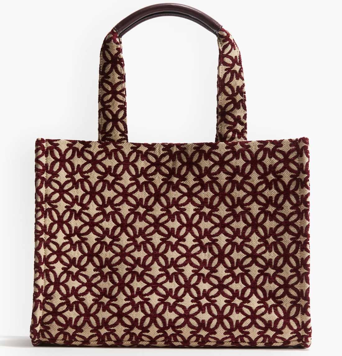 Bolso shopper en mezcla de algodón de H&M