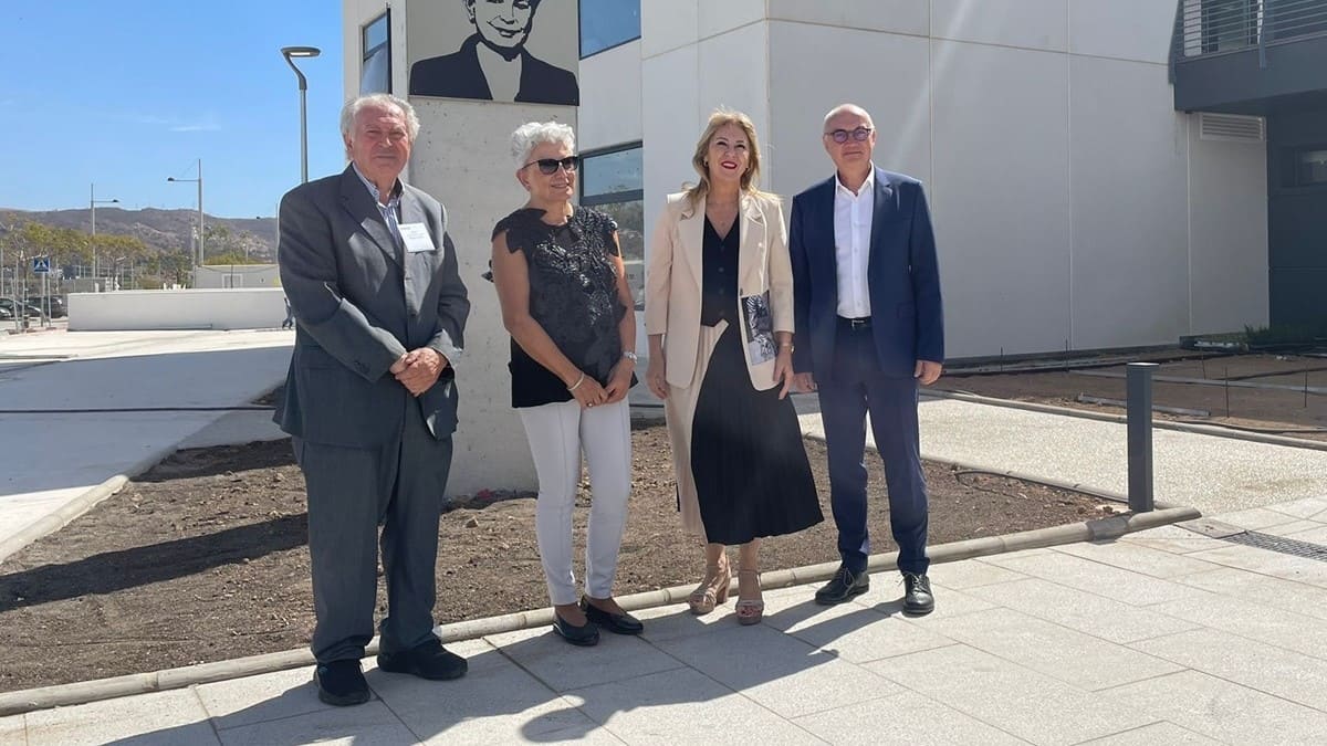 Carolina España, durante una visita a Málaga