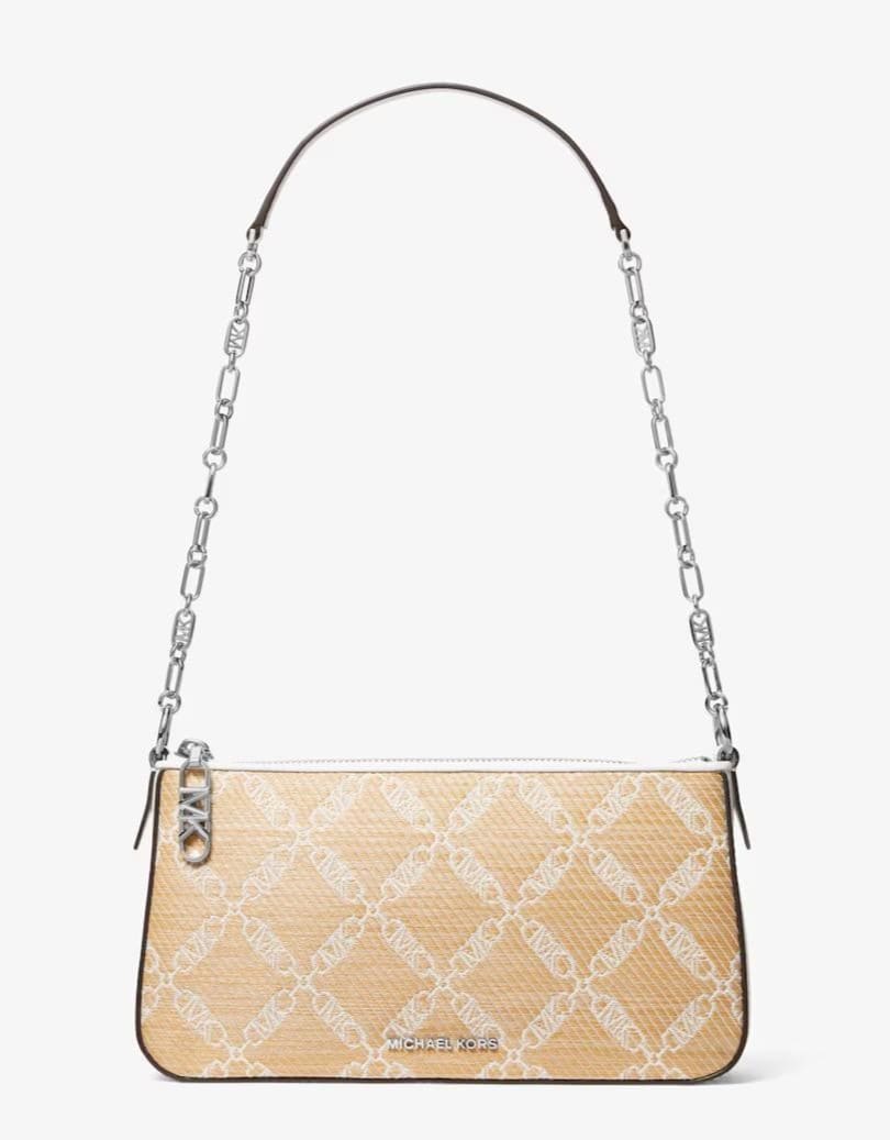 Bolso de hombro pochette con asa de cadena Michael Kors