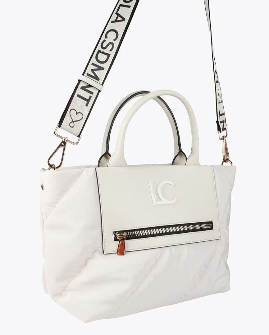 Bolso de hombro tipo shopper transformable Lola Casademunt