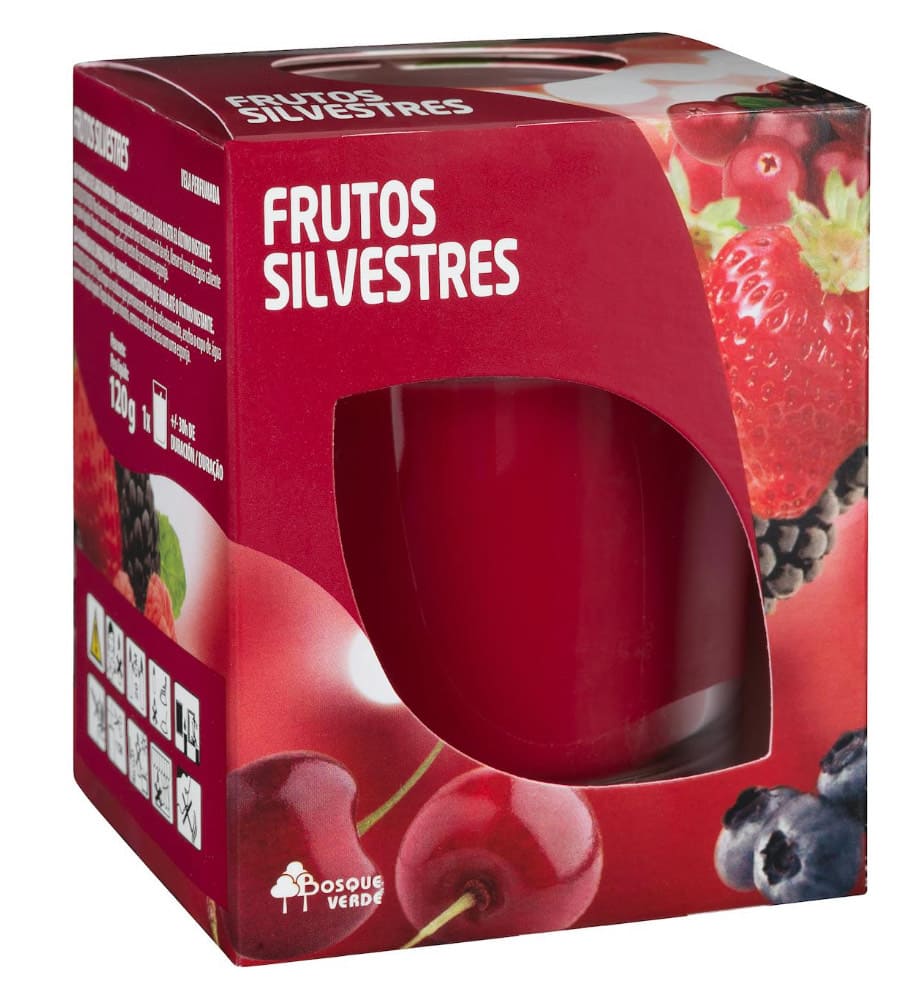 Vela perfumada Frutos Silvestres Bosque Verde