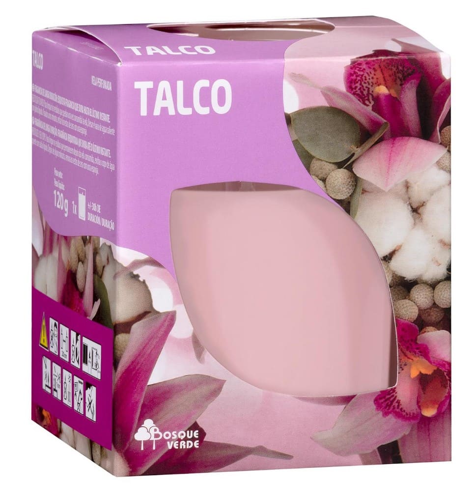 Vela perfumada Talco Bosque Verde