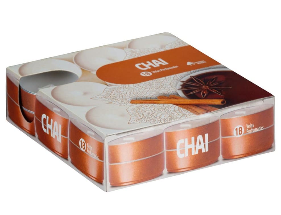 Vela perfumada Té Chai Bosque Verde