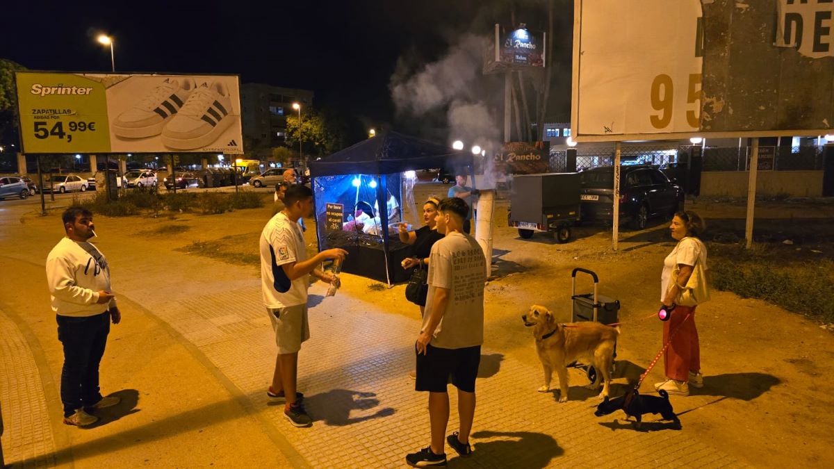 Puesto de castañas en Jerez  | Jesús Catalán