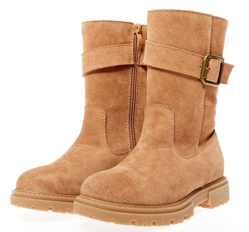 Bota de media hebilla estilo juvenil Sfera