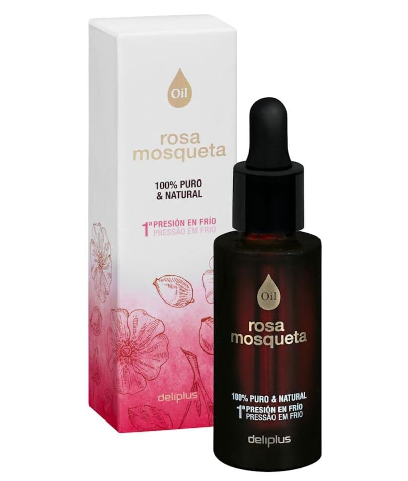 Aceite corporal rosa mosqueta Deliplus 100 puro y natural
