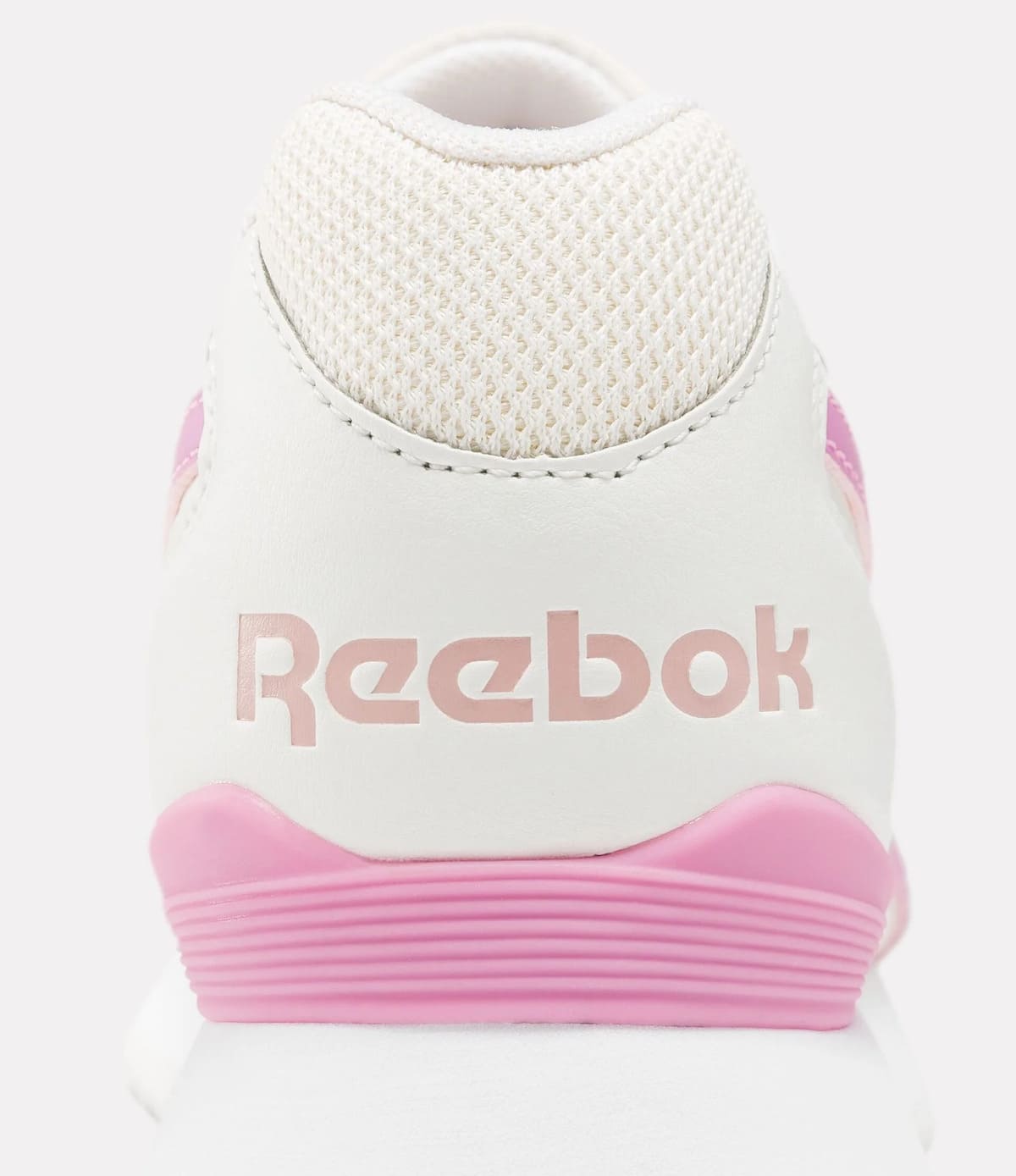 Las zapatillas blancas y rosas Reebok Glide Ripple Clip