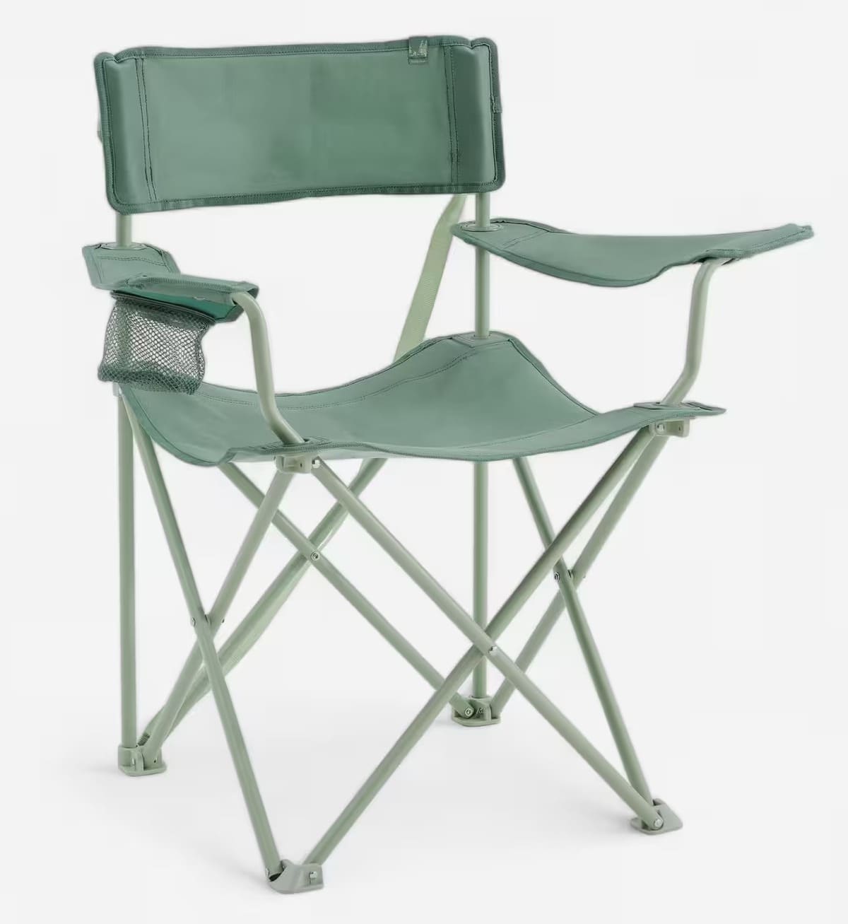 La silla plegable de camping con reposabrazos Quechua Basic en Decathlon