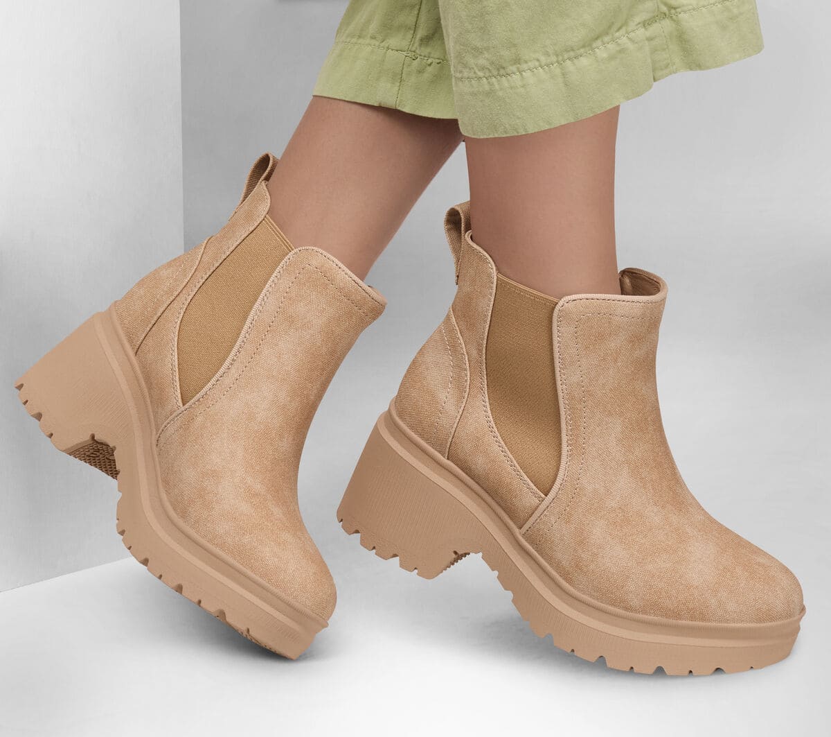 Las botas con tacón BOBS Tango de Skechers