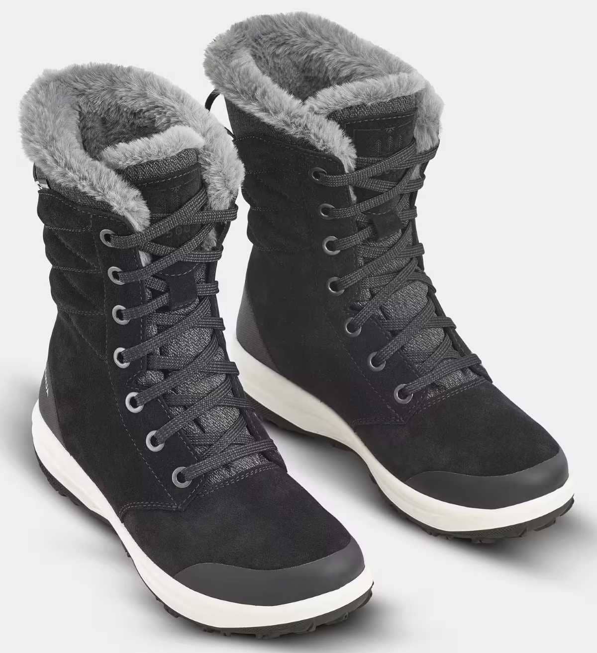 Botas de nieve y apreski impermeables cordones Mujer Quechua SH900 en Decathlon