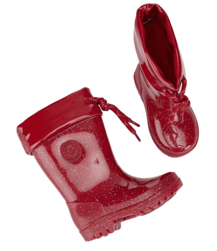Botas De Agua Rojo De Niña Mayoral