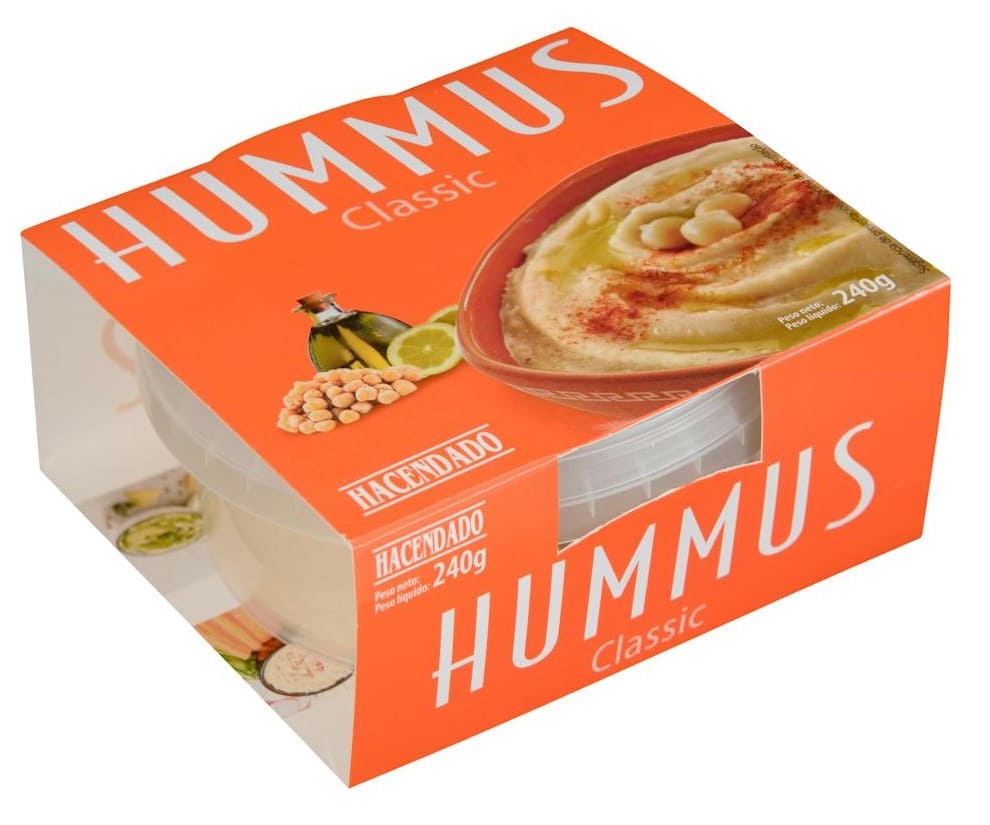 Humus de garbanzos Hacendado receta clásica