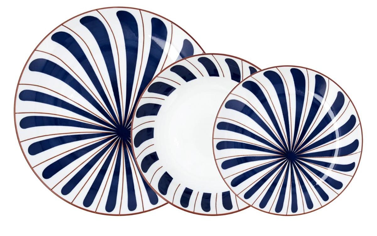 Vajilla Oceanika 18 Piezas Bidasoa