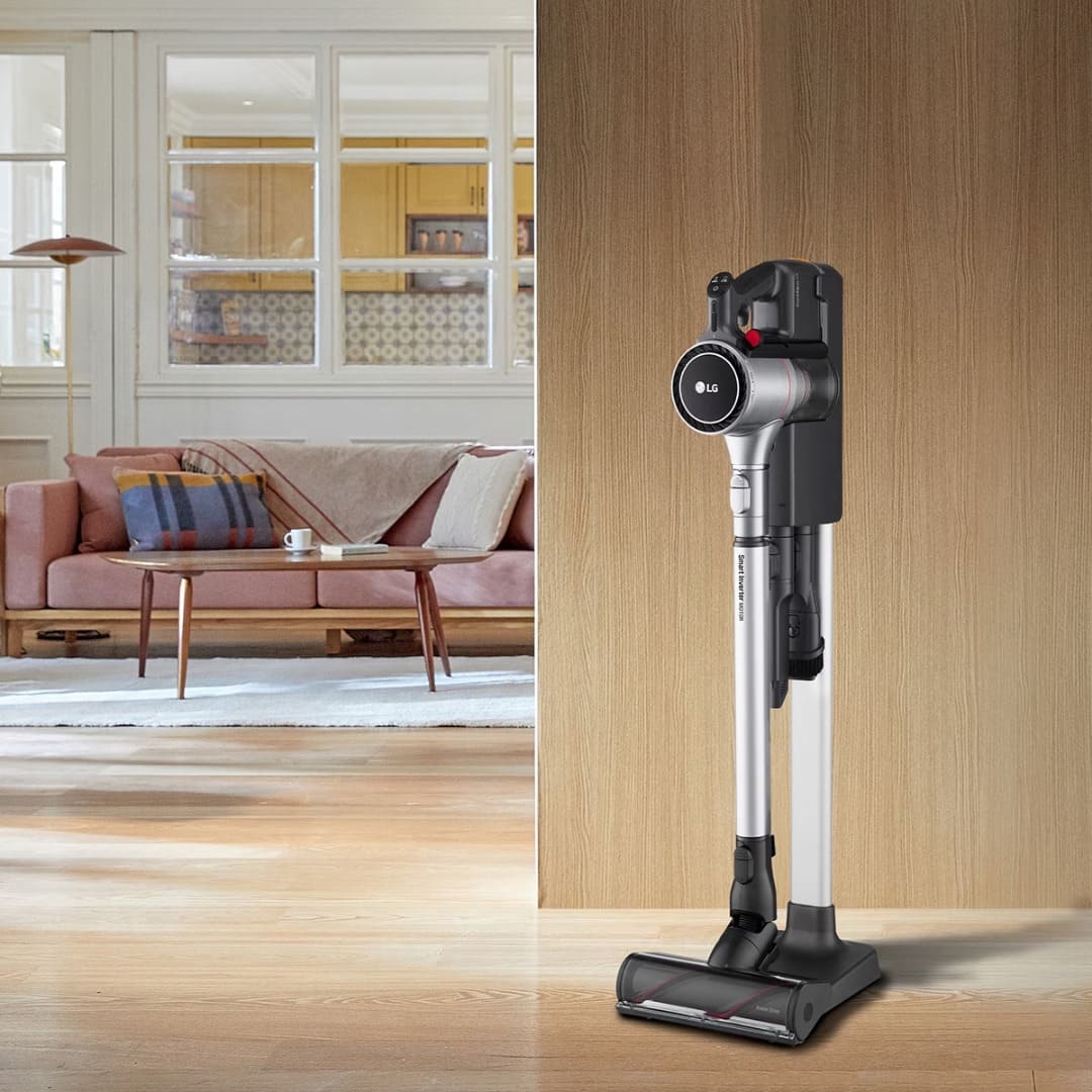 Aspirador de escoba recargable LG CordZero A9K Core