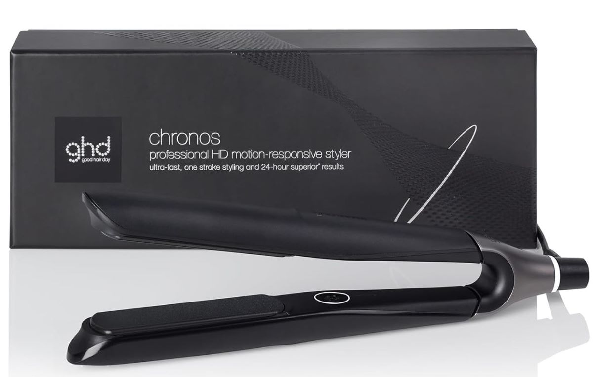 Plancha de pelo ghd chronos de Amazon