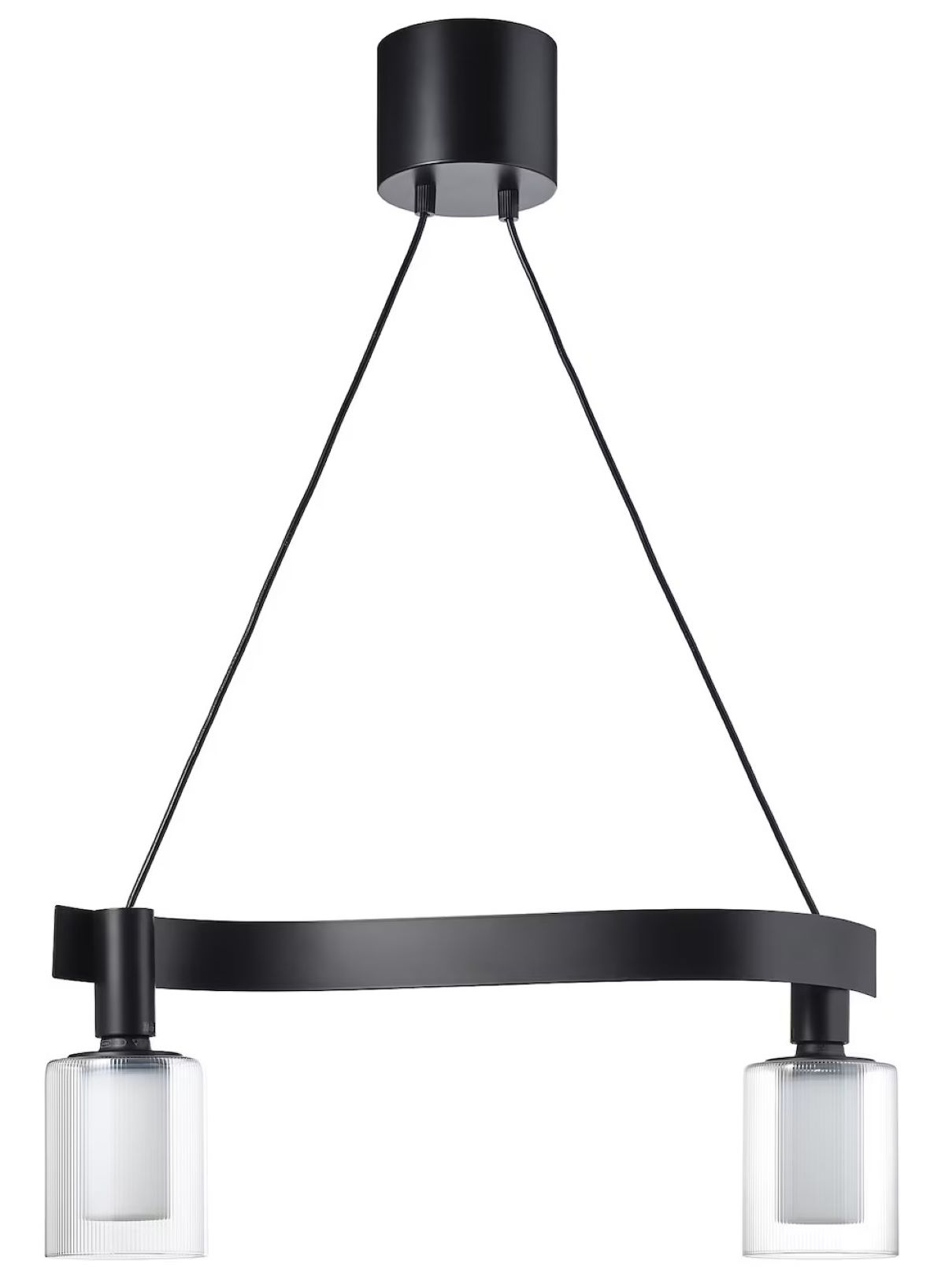 Lámpara de techo de la serie ACKJA y MOLNART de Ikea