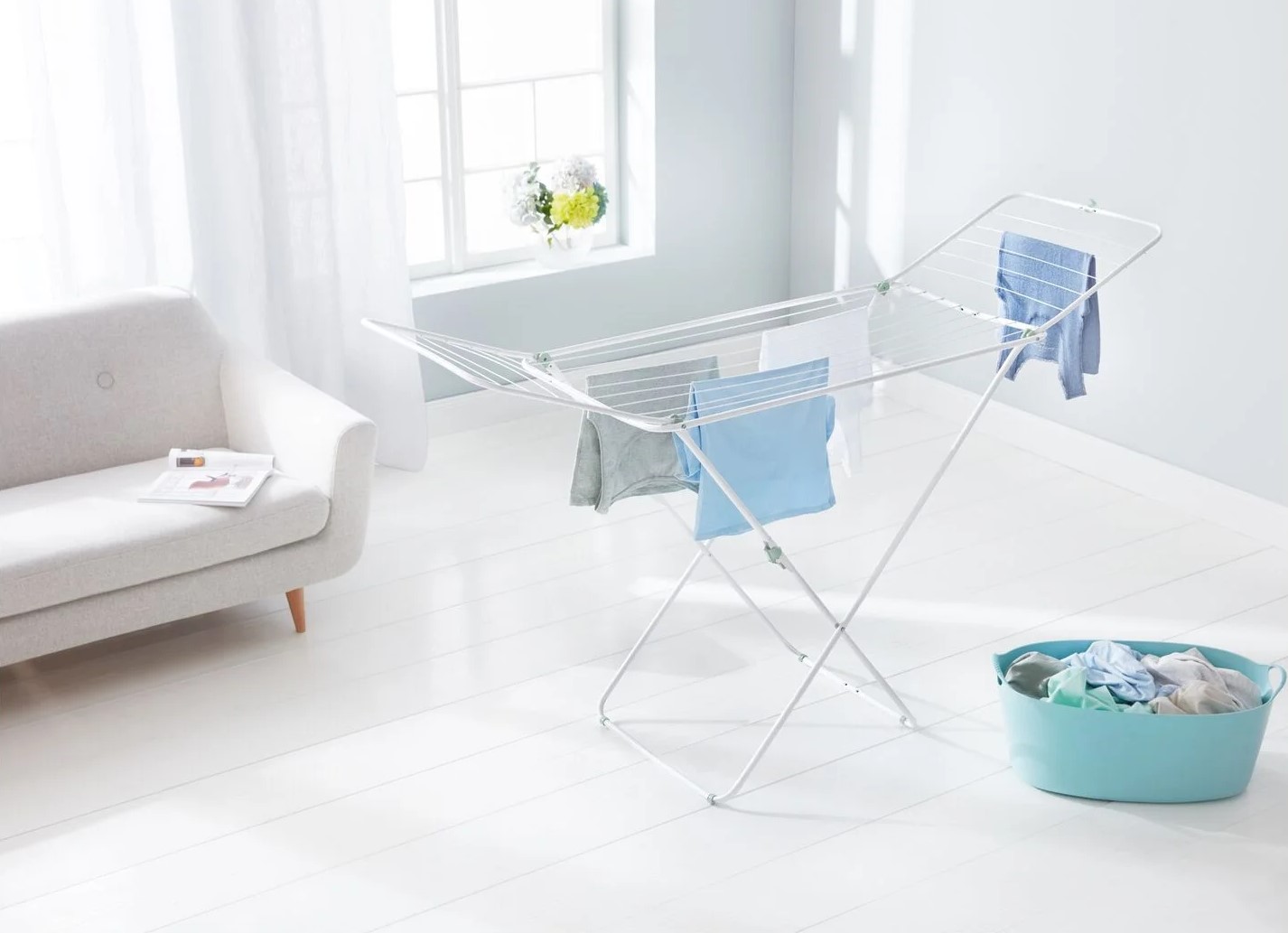 Tendedero desplegable de Lidl