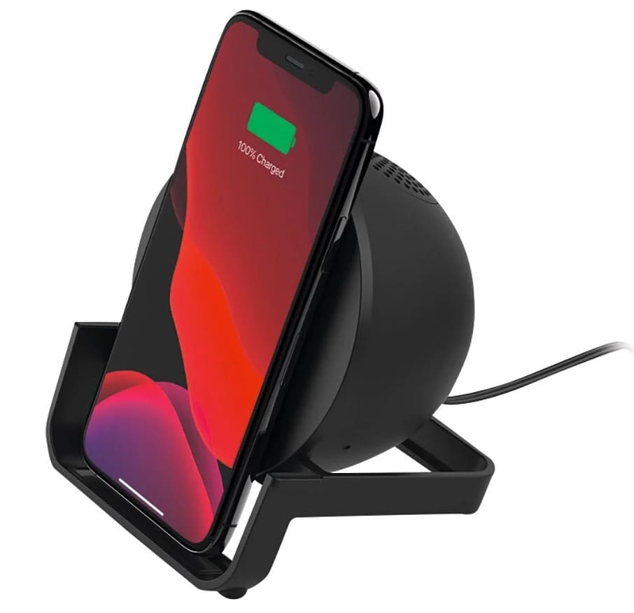 Cargador con altavoz Belkin