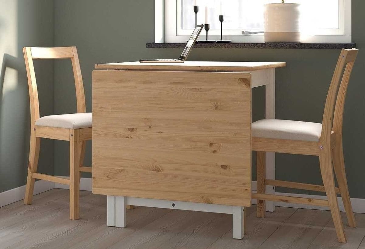 Mesa de alas abatibles PINNTORP (1)