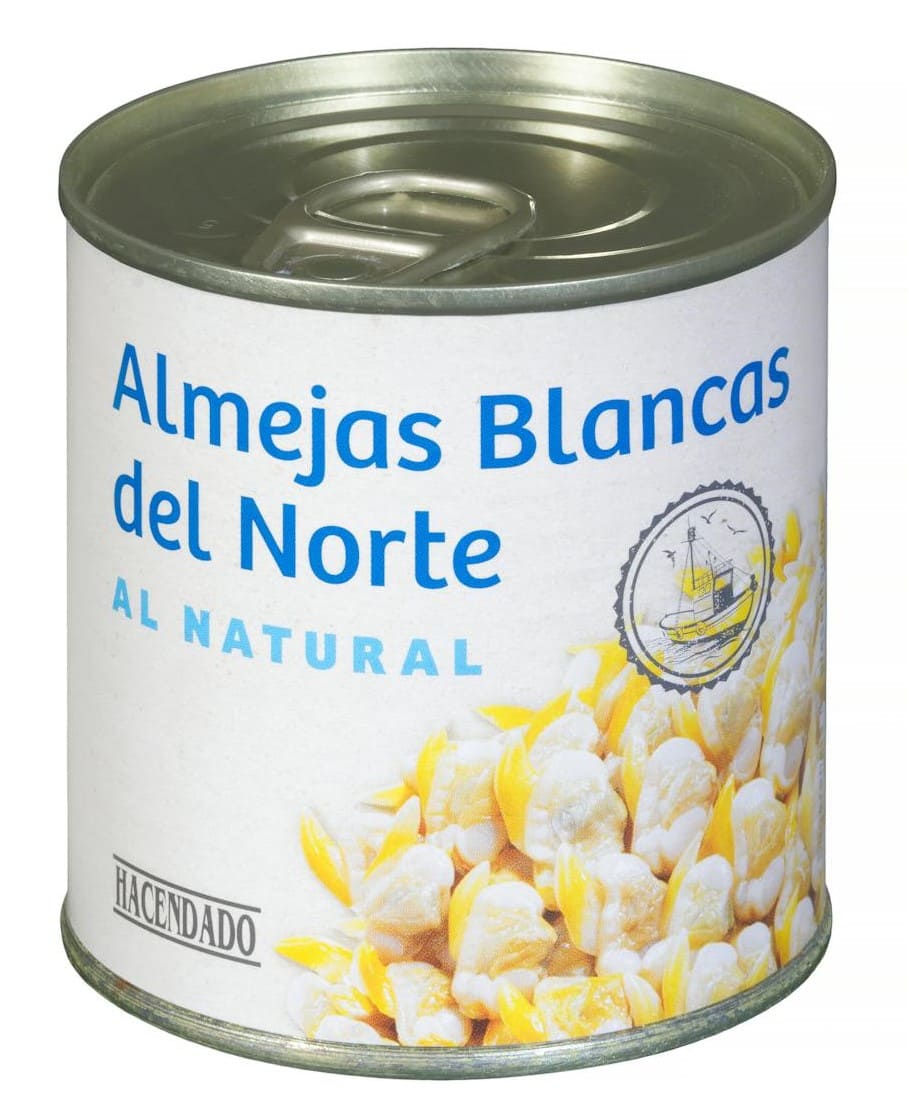 Almejas blancas del Norte