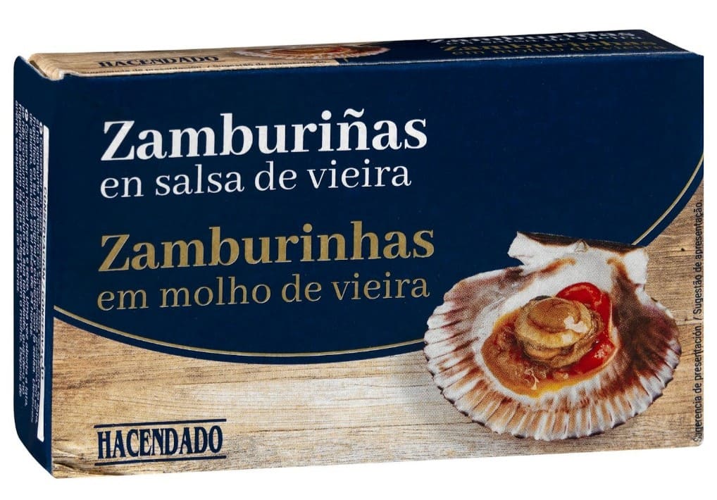 Zamburiñas en salsa de vieira Hacendado