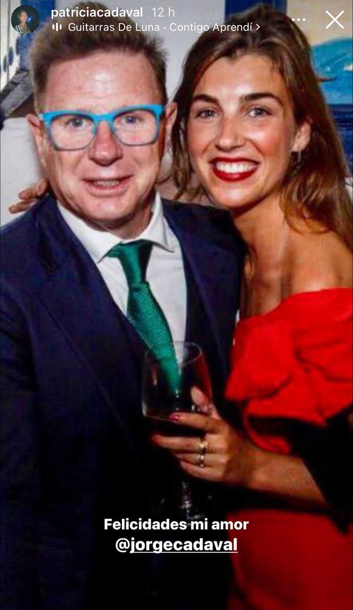 Patricia Cadaval felicita su tío Jorge por su cumpleaños | @patriciacadaval