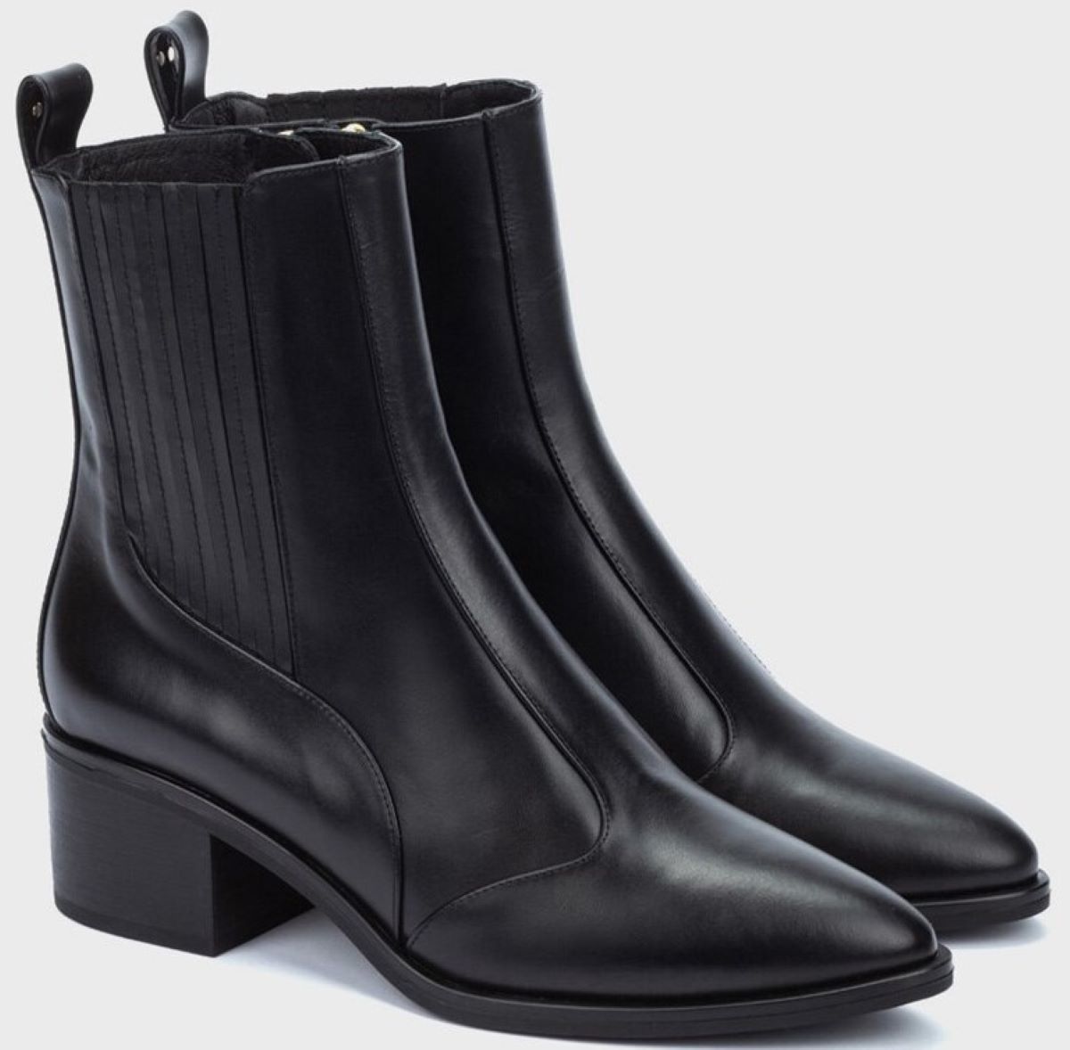 Botines de piel con elásticos laterales Martinelli de El Corte Inglés