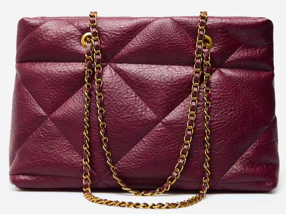 Cortefiel Bolso shopper acolchado cadenas