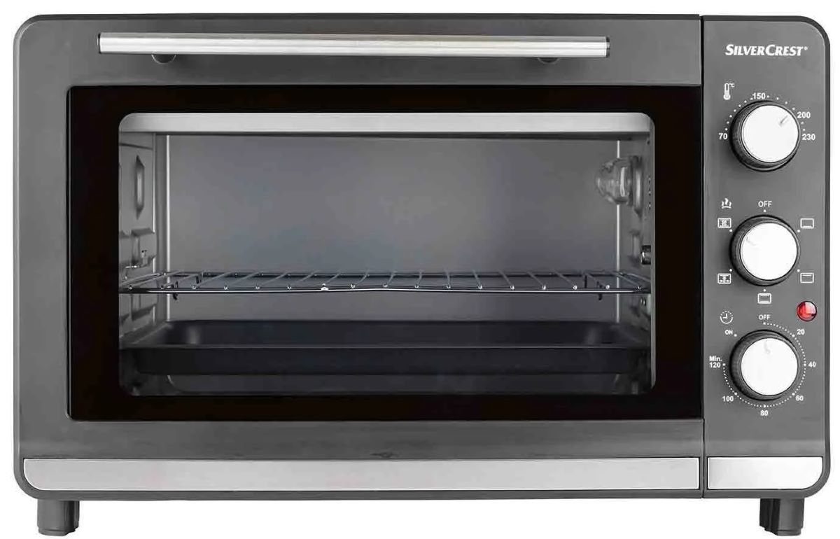 Horno eléctrico con grill 1500 W SilverCrest de Lidl