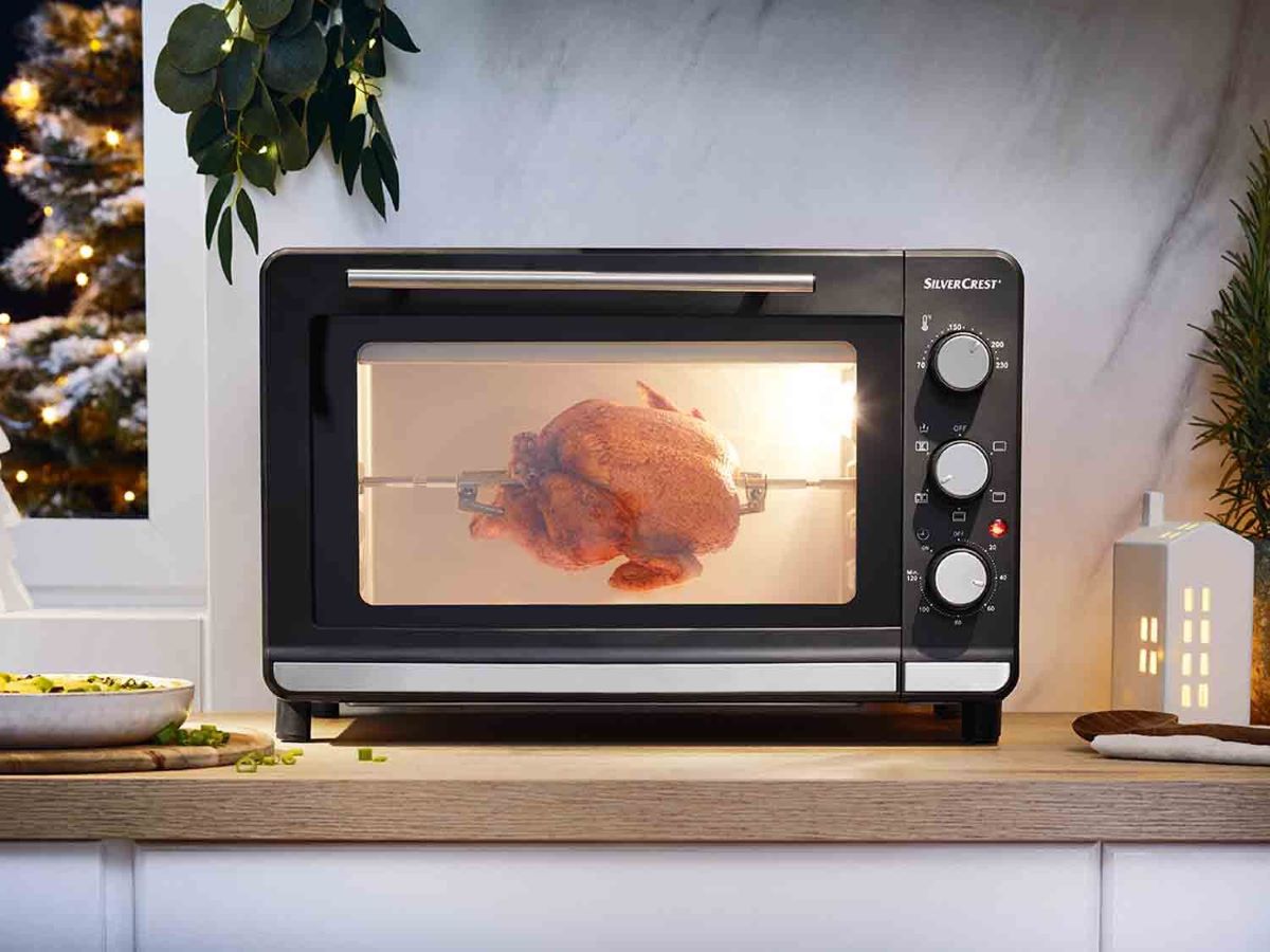 Horno eléctrico con grill 1500 W SilverCrest de Lidl