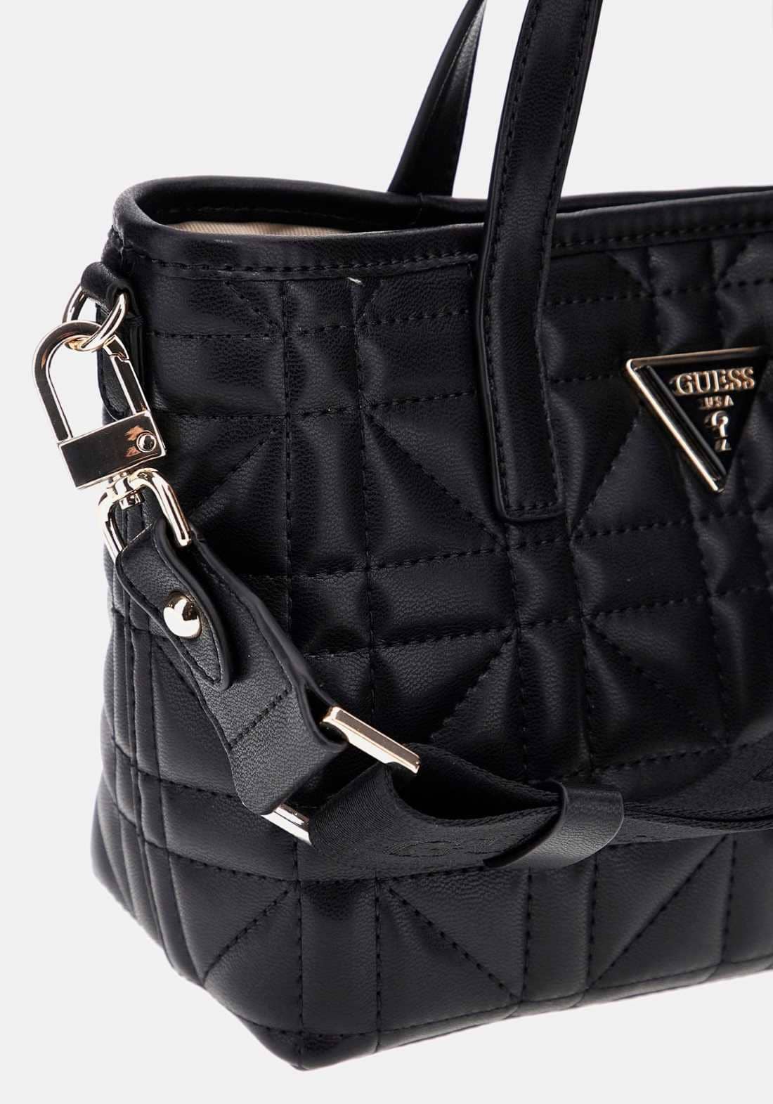 Mini shopper latona pespunteada de Guess