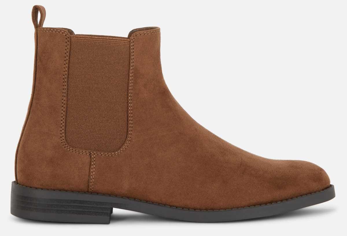 Botines Chelsea de ante sintético de Primark