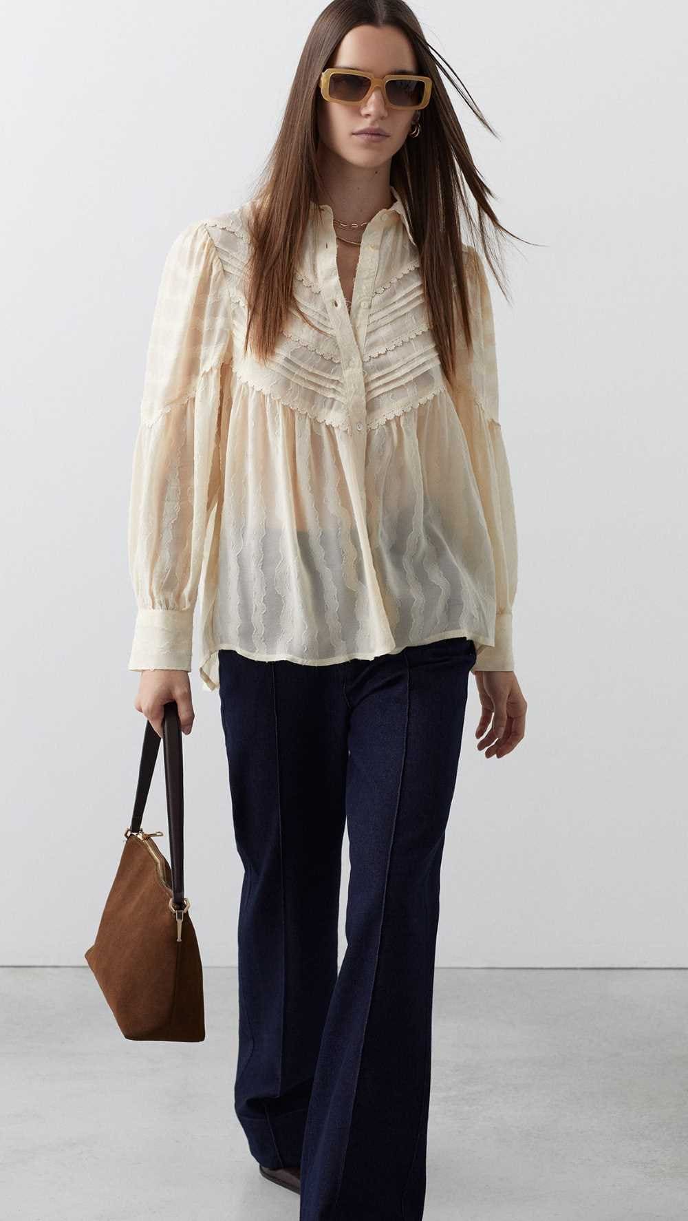 Camisa tejido jaquard de Sfera