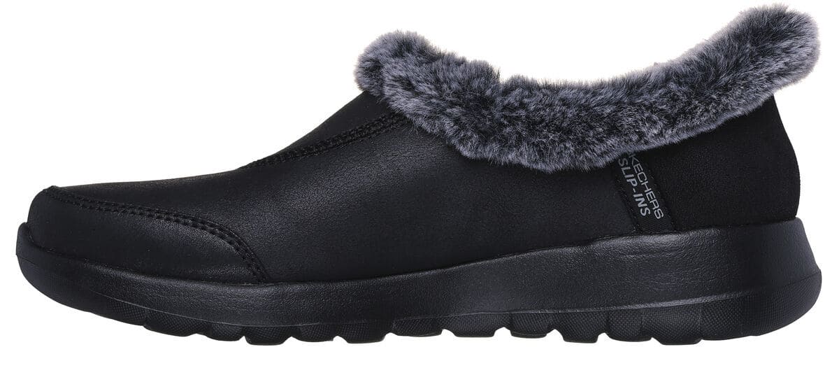 Las nuevas zapatillas Slip-ins: On-the-GO Joy negras de Skechers