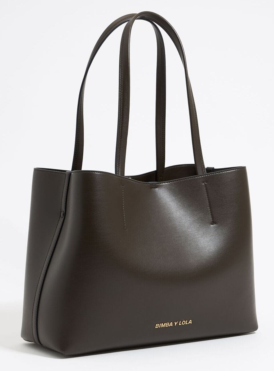 El nuevo bolso shopper Chihuahua grande de piel en color oliva de Bimba y Lola