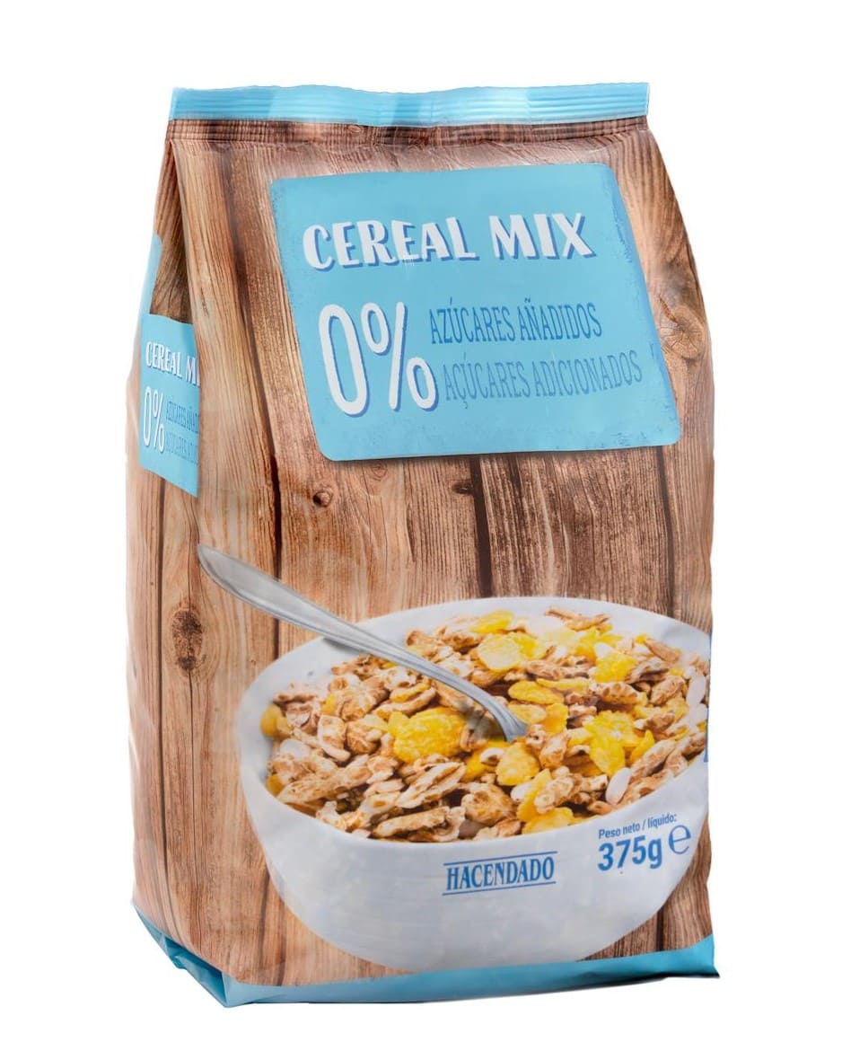 Cereales Cereal Mix Hacendado 0 azúcares añadidos (1)