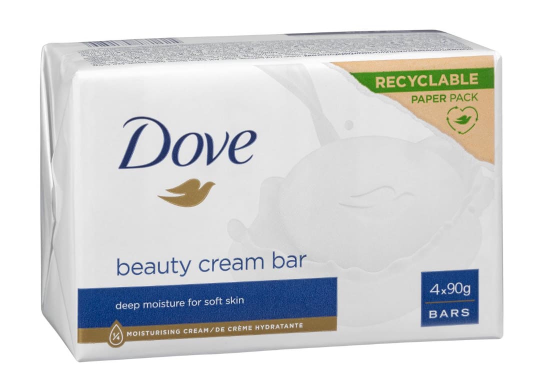 Jabón de manos en pastilla Beauty Cream Bar de Dove