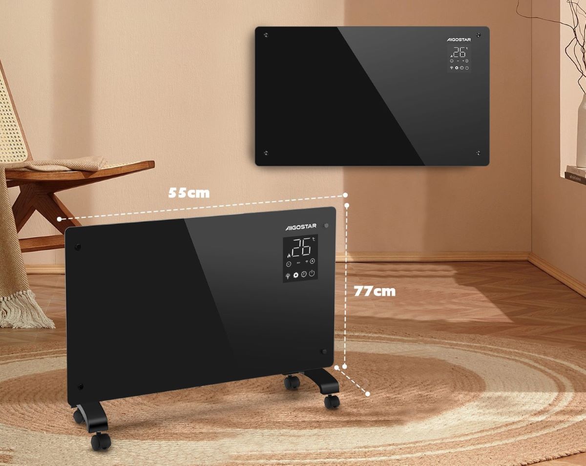 Radiador eléctrico Aigotech 2000 W de Carrefour