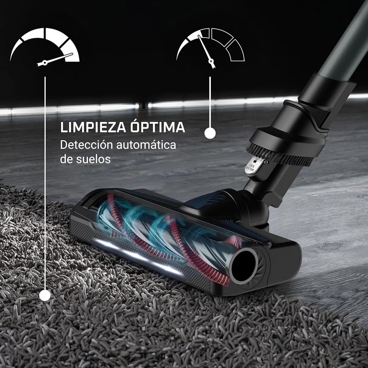 El aspirador escoba sin cable con 250 W 4 en 1 de Rowenta en Amazon