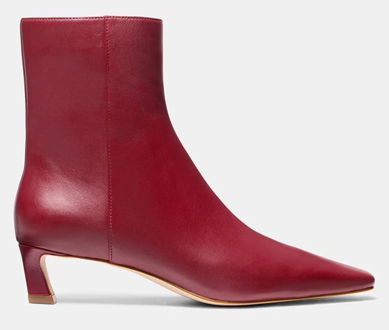 Los botines de piel para mujer rojos de Michael Kors en El Corte Inglés