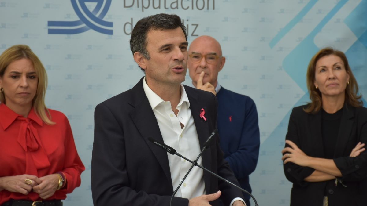 Bruno García en la presentación del II edición del South International Series Festival 2024  | Noelia Herrera