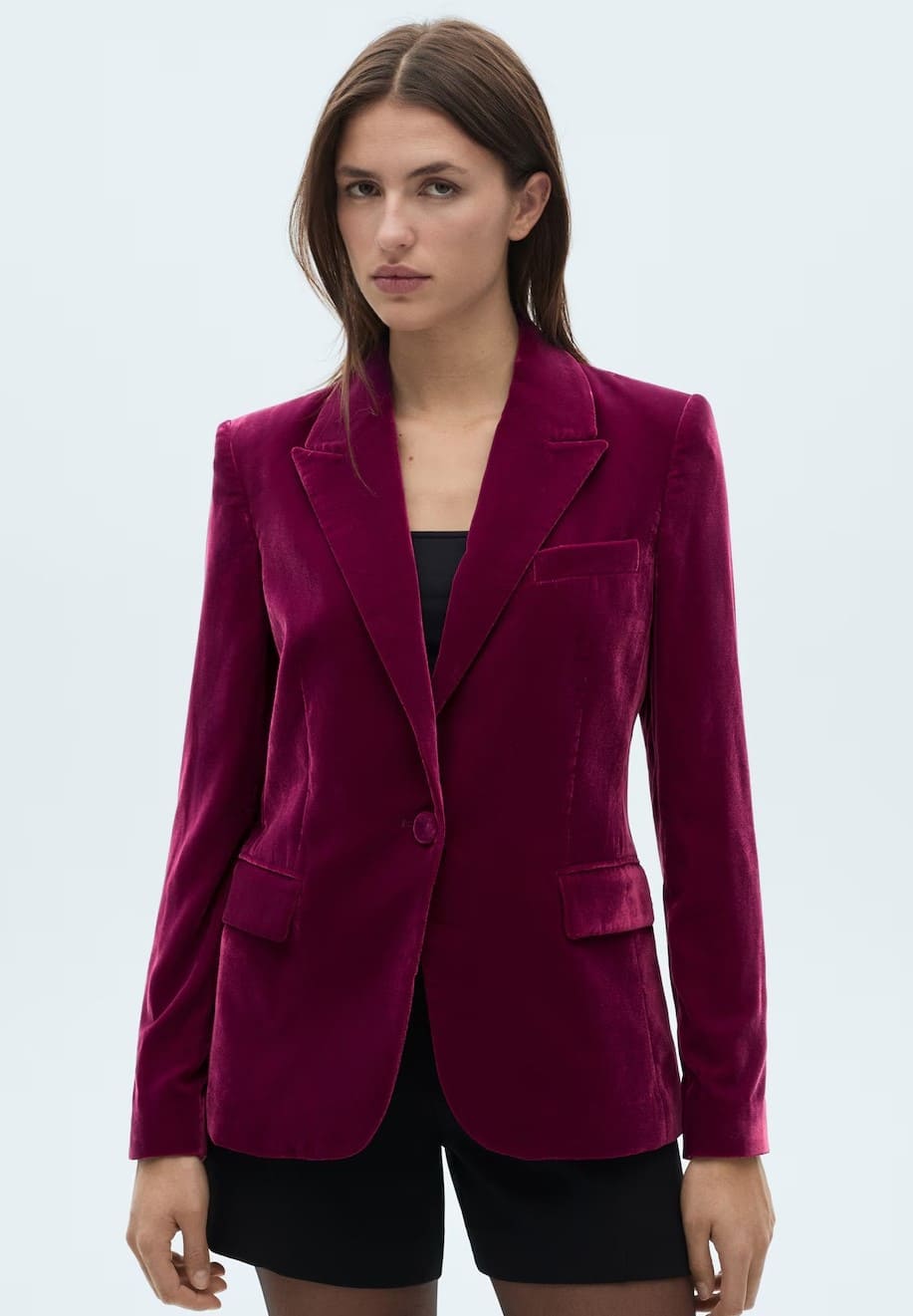 Americana terciopelo de Mango