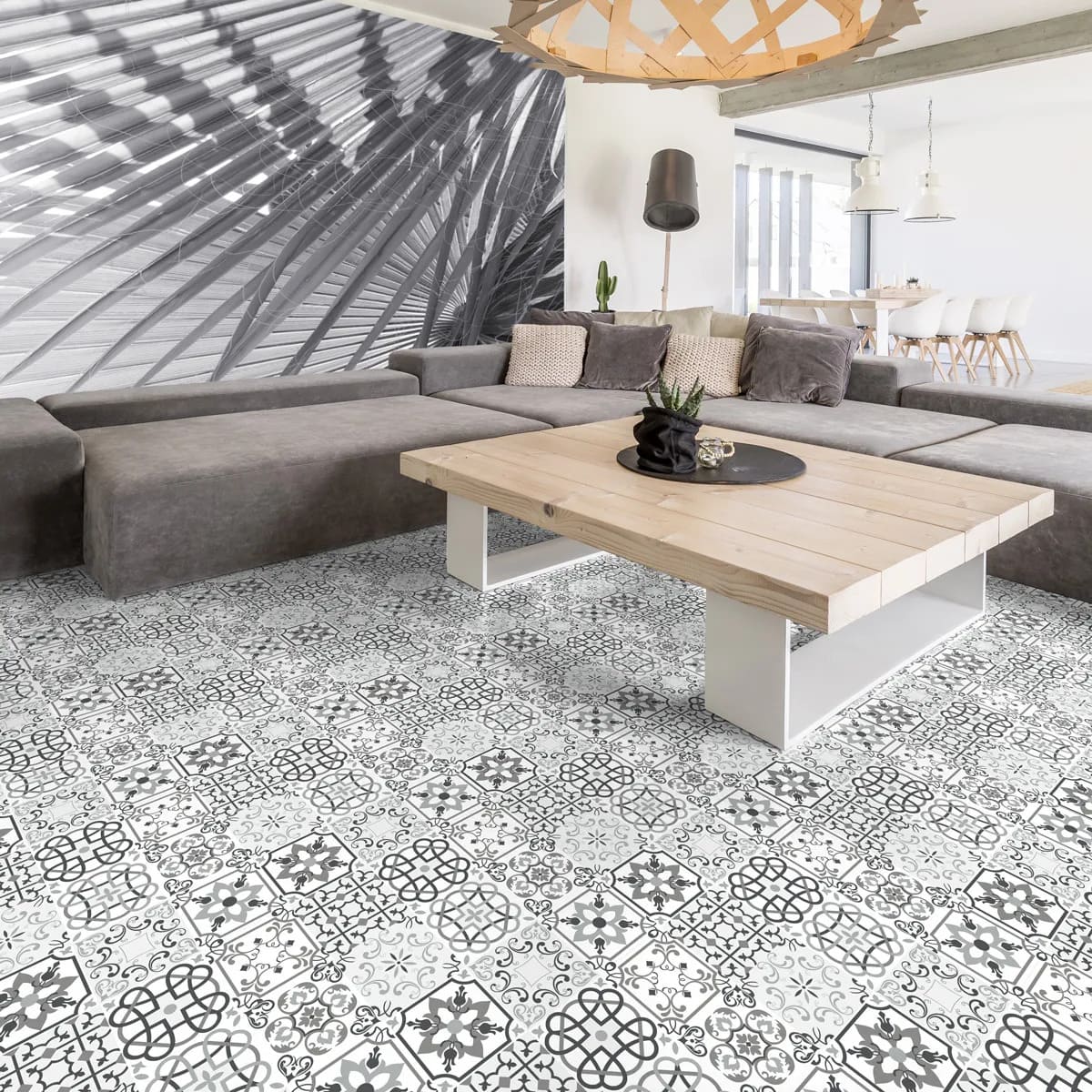 Baldosas de vinilo Lordes antideslizante AMBIANCE STICKERS