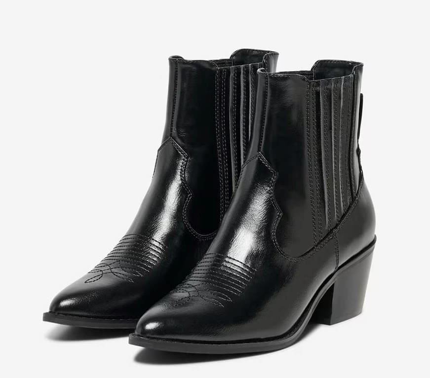 Botines estilo cowboy Only