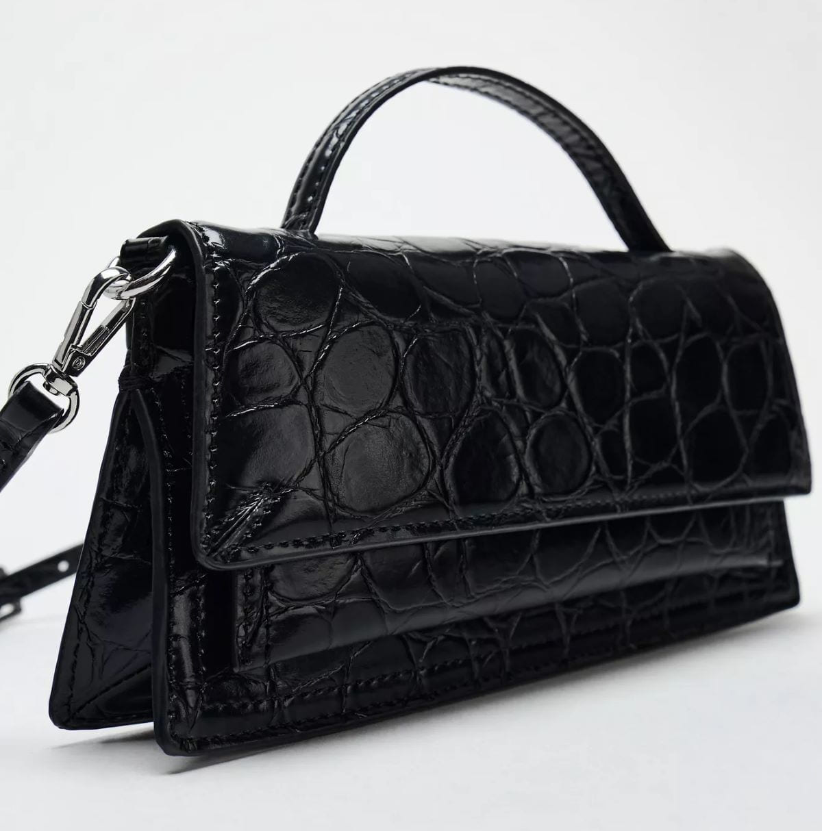 Bolso de mano solapa