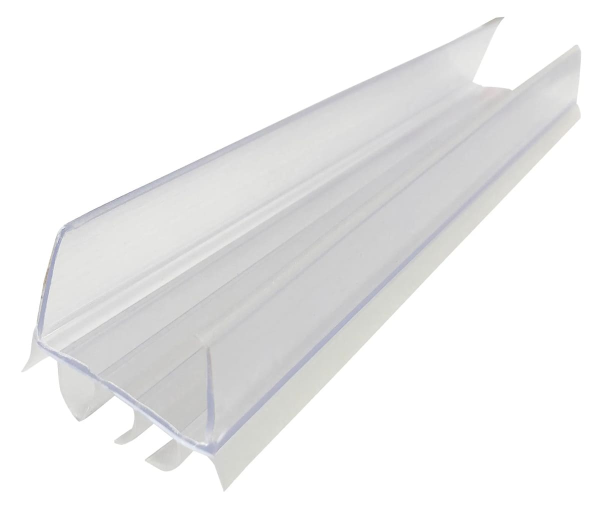 Bajo de puerta PVC flex quatro-stop 1 m transparente