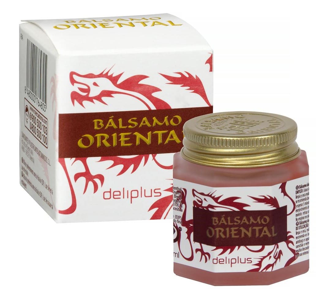Bálsamo oriental efecto calor con vitamina E Deliplus