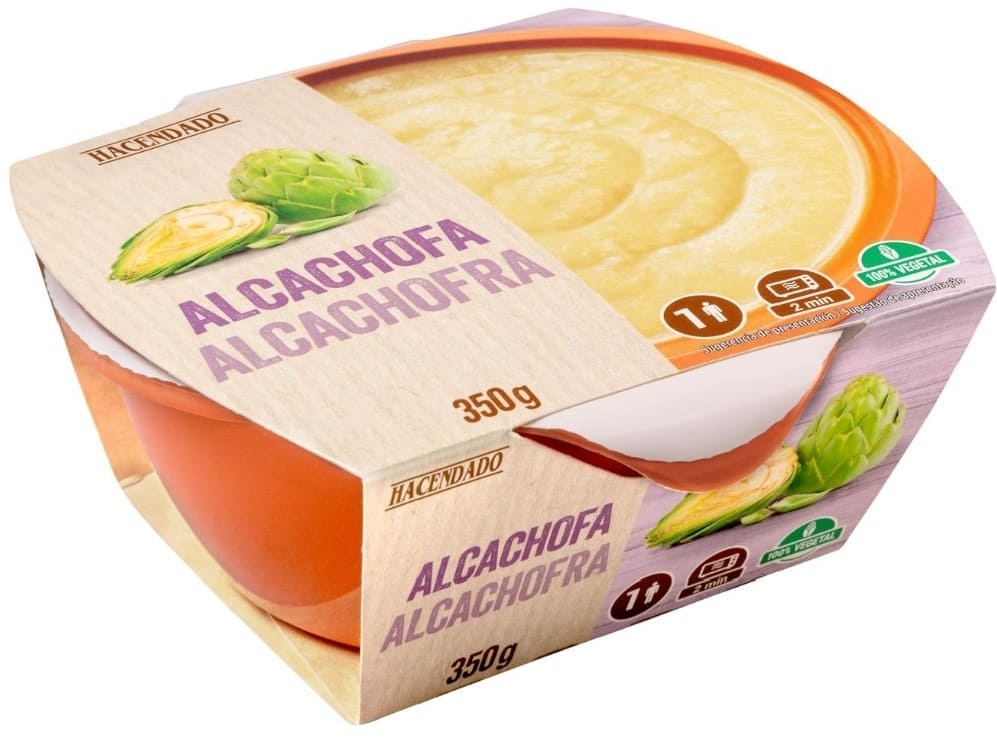 Crema de alcachofa Hacendado